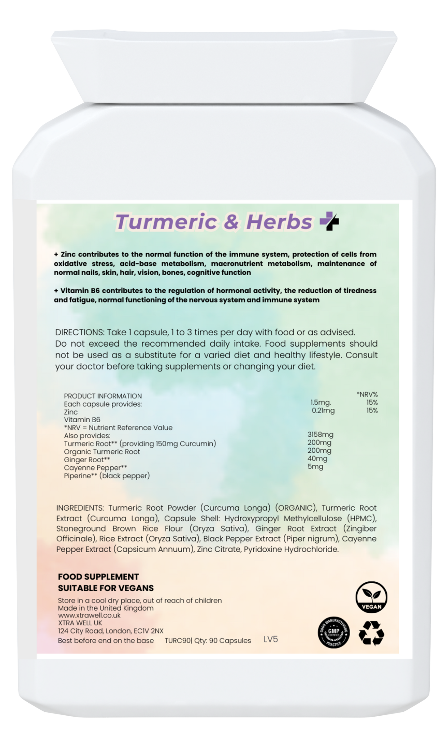 Turmeric + Herbs