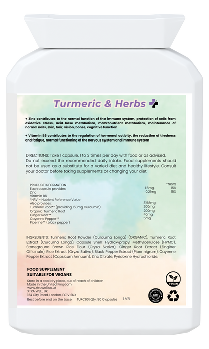 Turmeric + Herbs